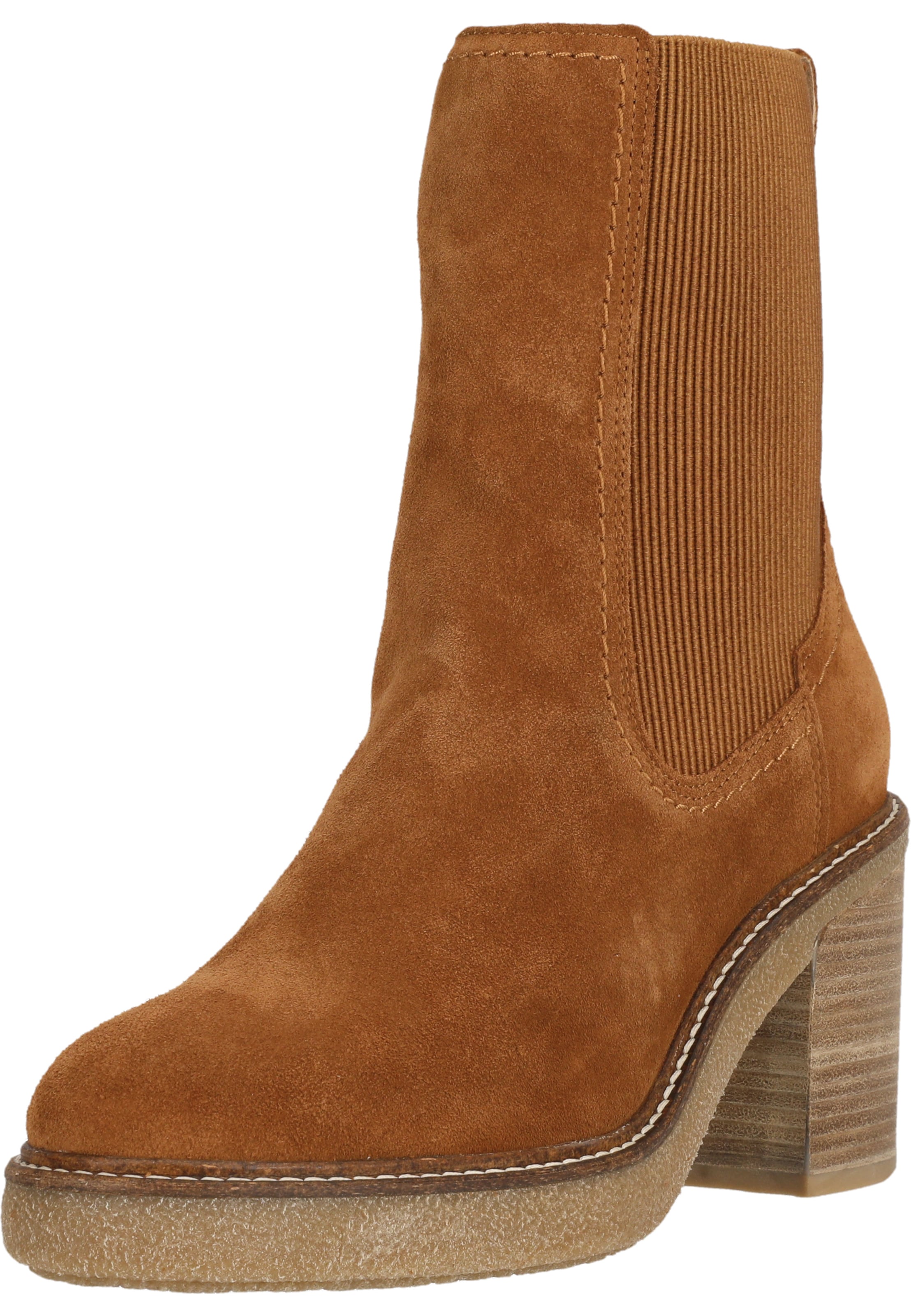 CLARKS Stiefel 'Cassiano' in Braun: Vorderseite