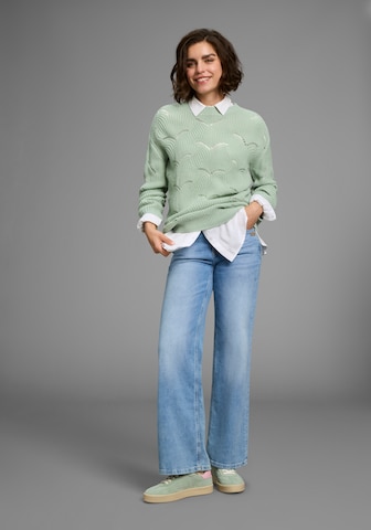 LAURA SCOTT Pullover in Grün