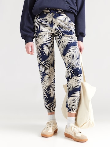 Iriedaily Tapered Byxa 'La Palma' i blå: framsida