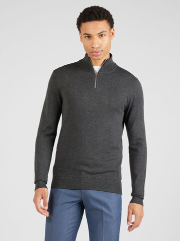 Lindbergh Sweater in Black: front