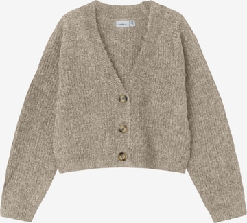 smėlio NAME IT Kardiganas: priekis