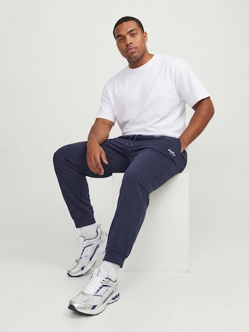 Tapered Pantaloni 'JPSTGORDON' de la Jack & Jones Plus pe albastru