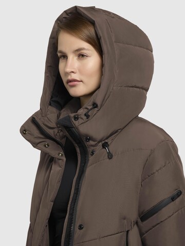 khujo Winter coat 'Sonje6-YM' in Brown