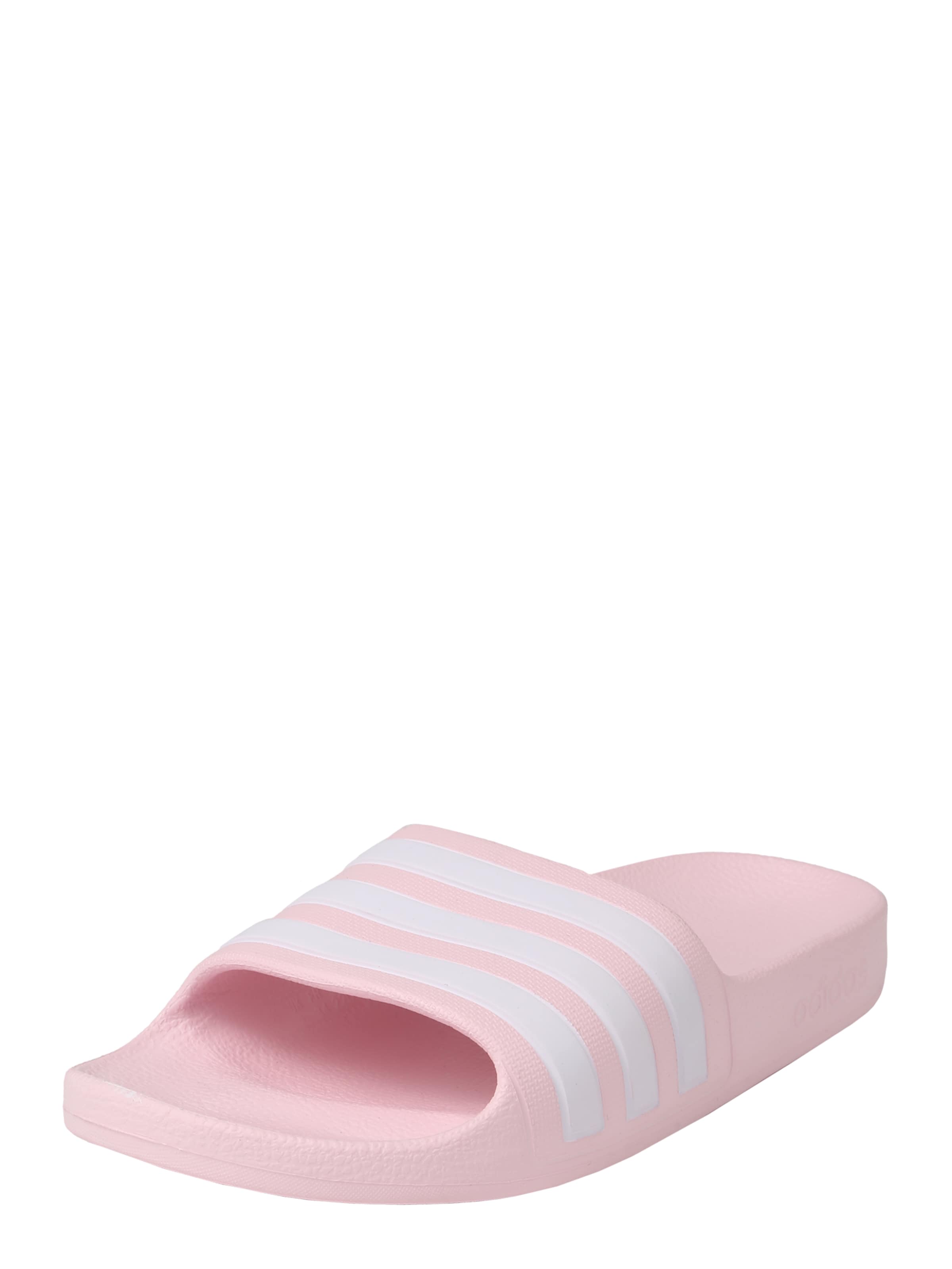 Flip-flops 'Adilette Aqua' de la ADIDAS SPORTSWEAR pe roz: față