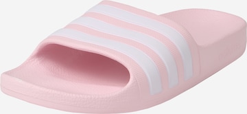 ADIDAS SPORTSWEAR Beach & Pool Shoes 'Adilette Aqua' in Pink: front