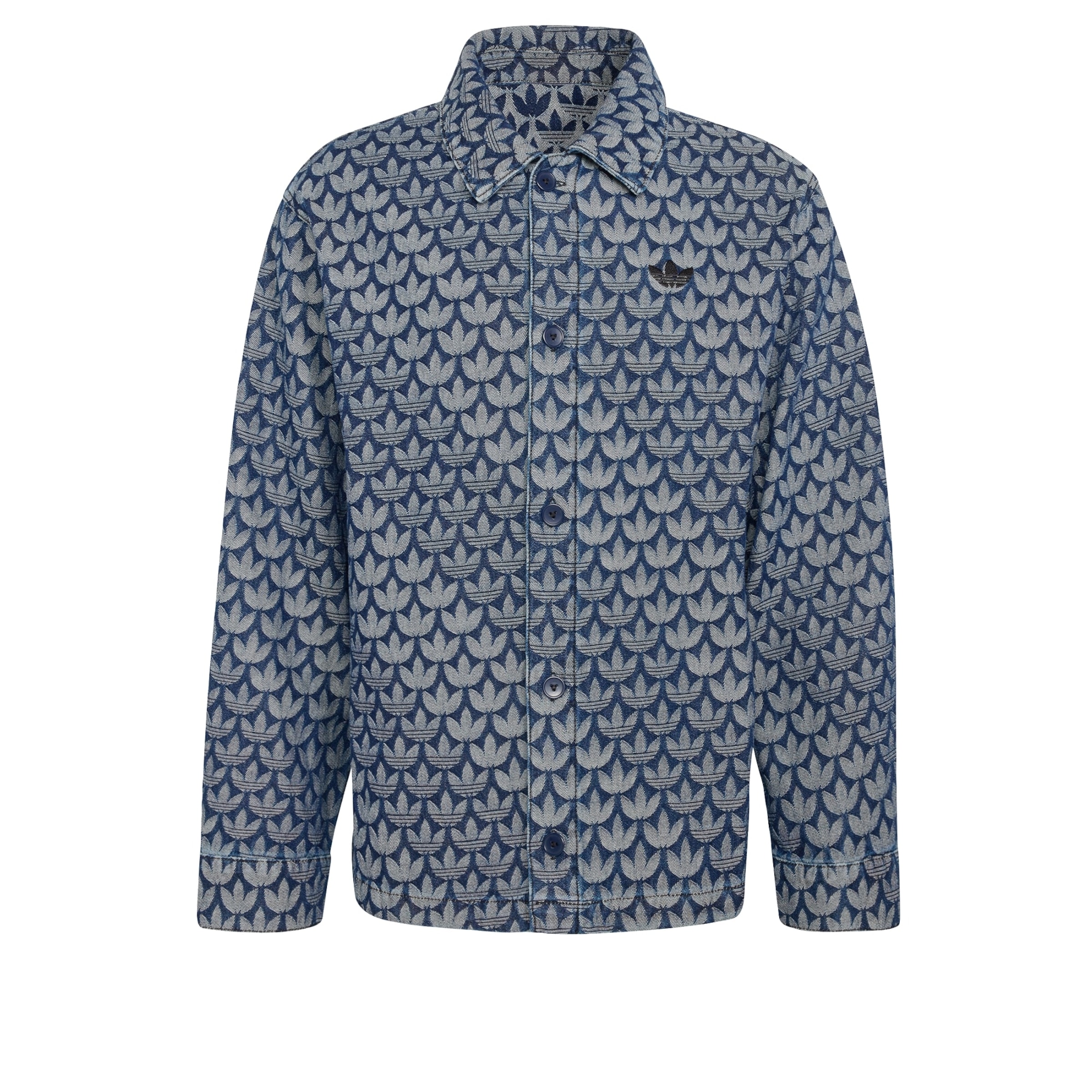Regular fit Camicia di ADIDAS ORIGINALS in blu: frontale