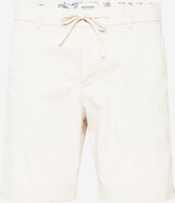 JACK & JONES Chino nadrág 'MARCO SUMMER' - bézs: elől