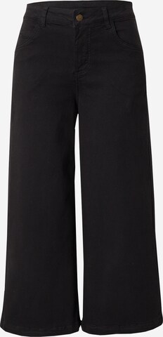 Blutsgeschwister Wide Leg Jeans in Schwarz: predná strana