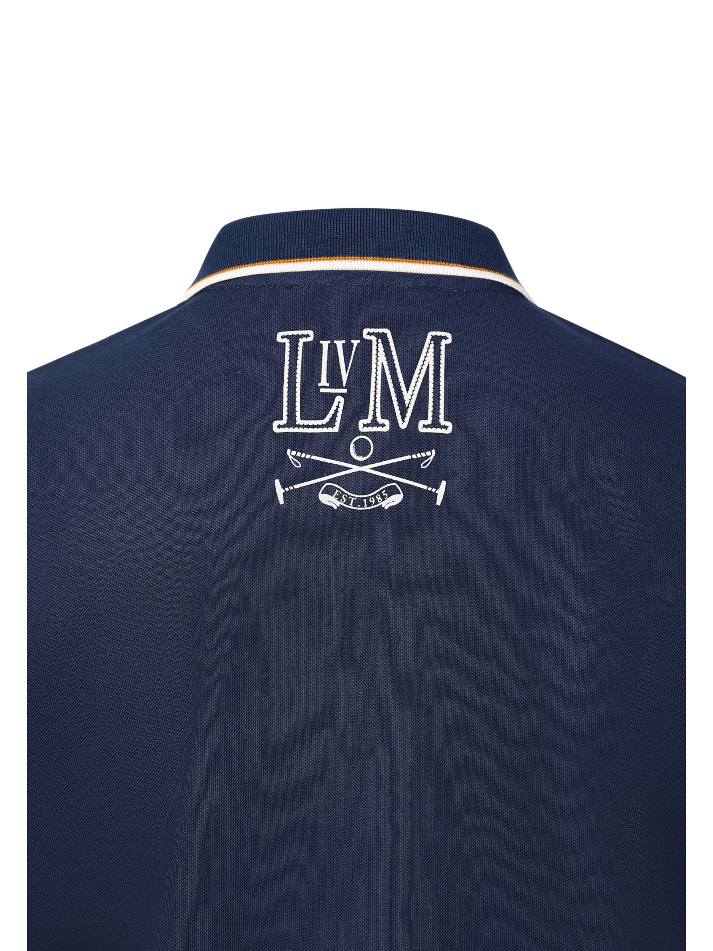La Martina Poloshirt ' WCPG31 ' in Blau