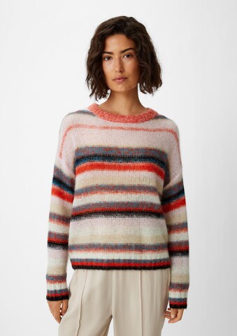 comma casual identity Pullover in Pink: Vorderseite