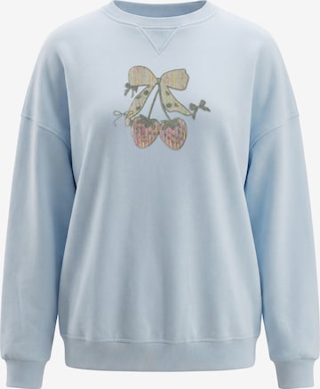 MYMO - Sudadera en azul: frente