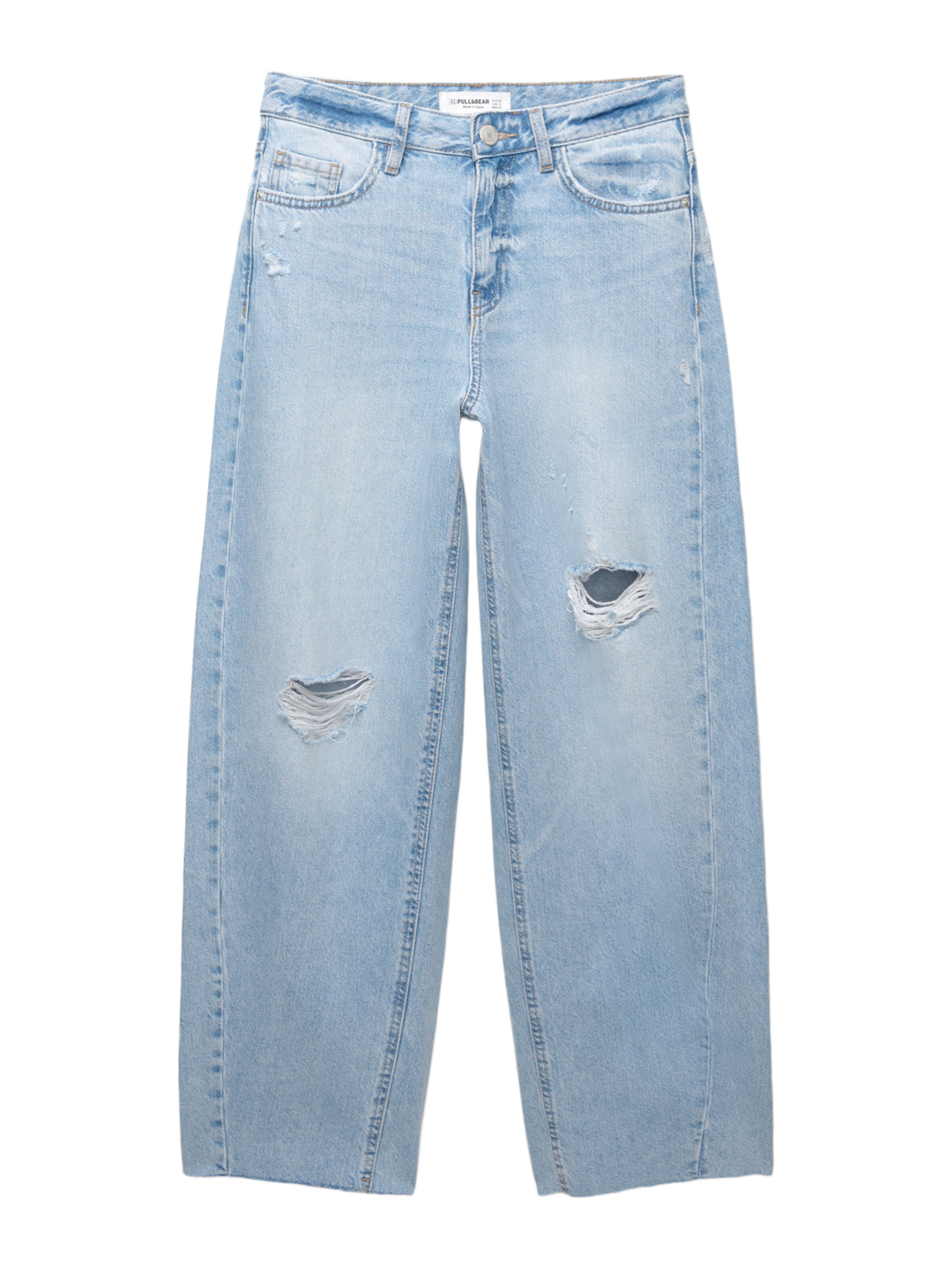 Pull&Bear Loosefit Farmer - kék: elől