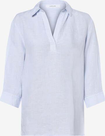 OPUS Blouse in Blauw: voorkant