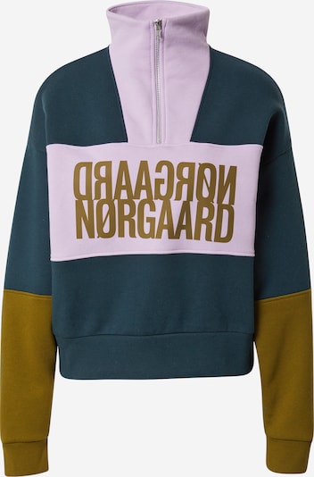MADS NORGAARD COPENHAGEN Sweatshirt 'Tally' in Olive / Fir / Purple, Item view