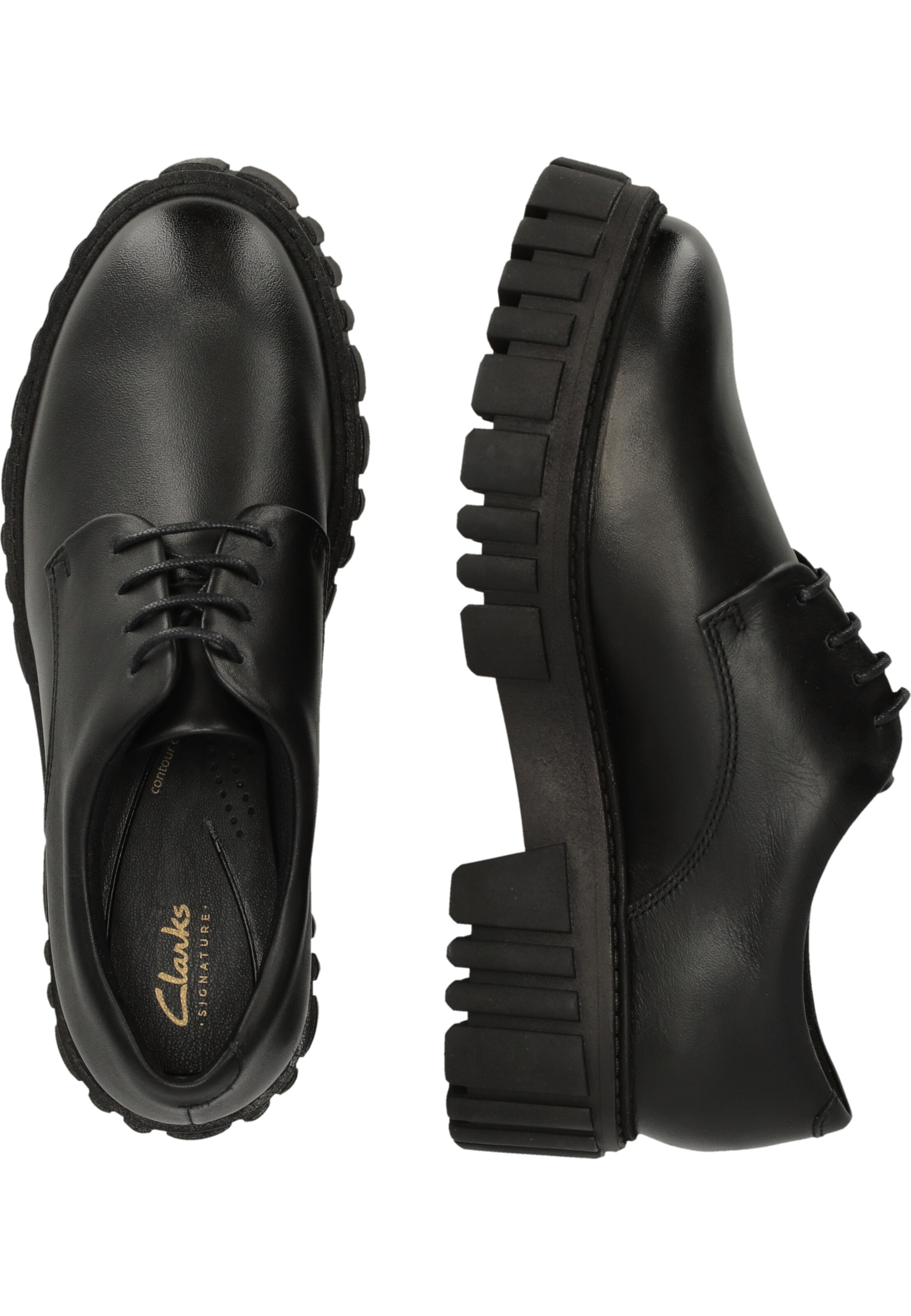 CLARKS Schuhe 'Page Walk' in Schwarz