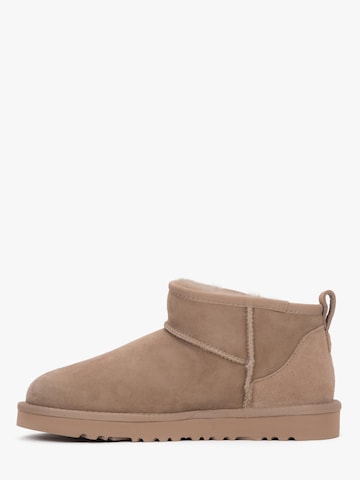 Estro Snowboots '56109' i beige: forside