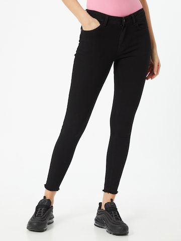 JDY Skinny Jeans 'Sonja' in Zwart: voorkant