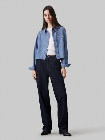 Calvin Klein Jeans Blouse in Blue