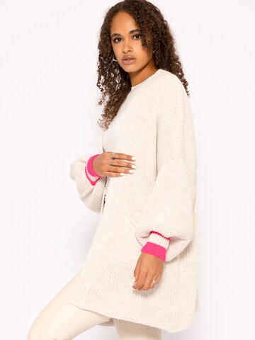 SASSYCLASSY Oversized cardigan in Beige