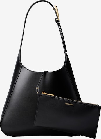 Calvin KleinTorba za na rame - crna boja: prednji dio