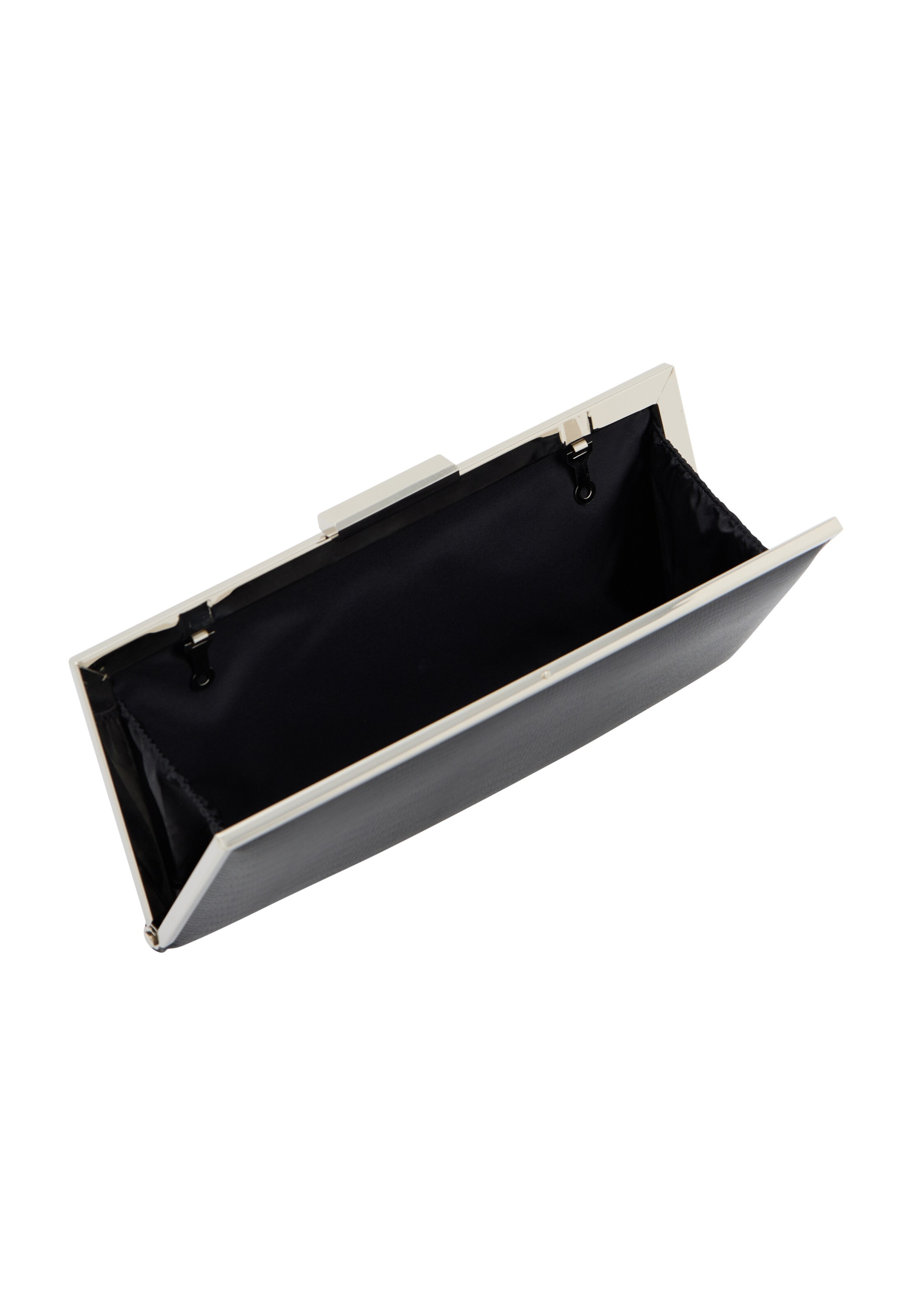 Clutch de la faina pe negru