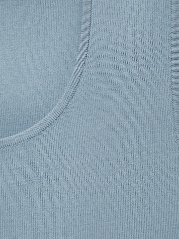 MANGO Gebreide top 'SUSAN-H' in Blauw