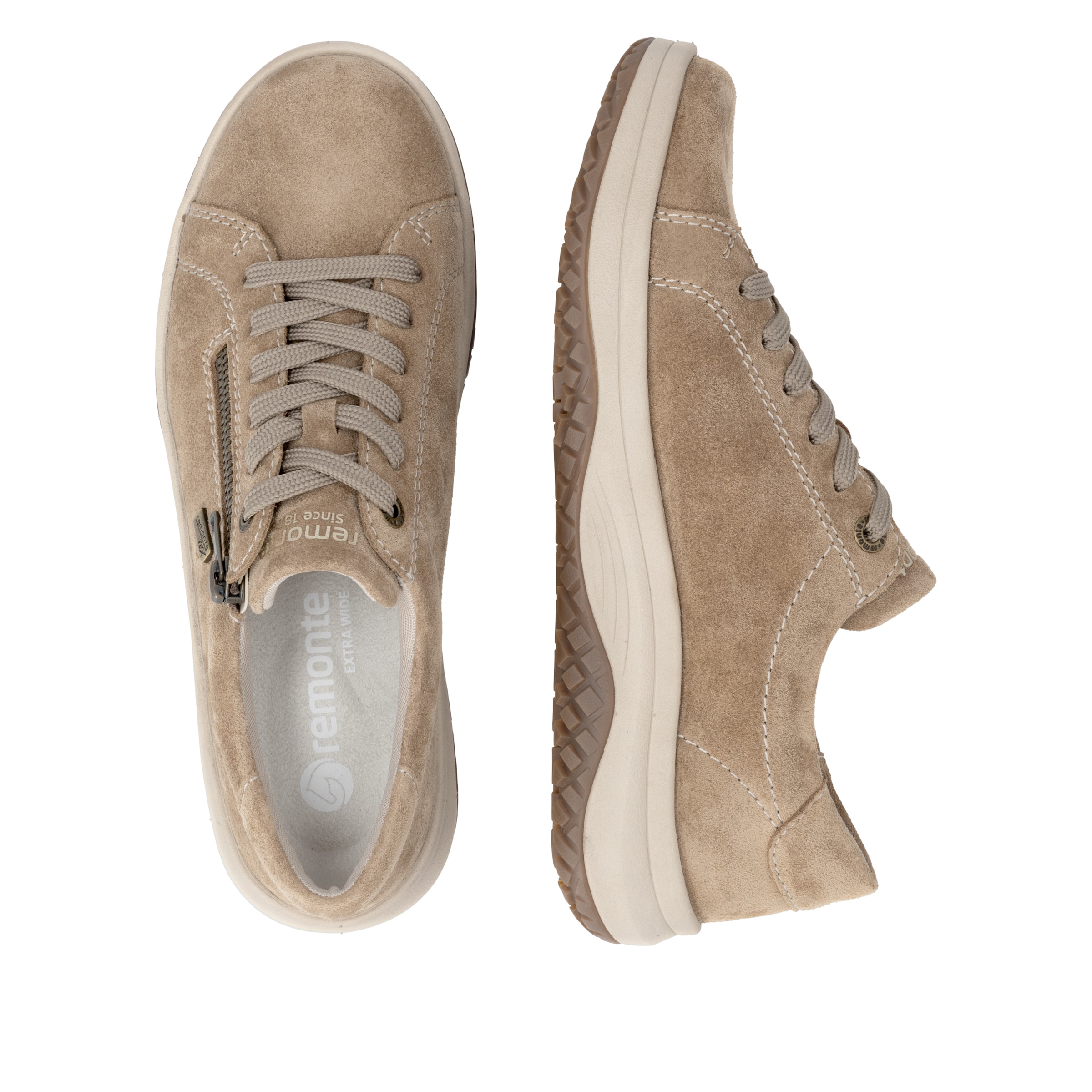 Chaussure à lacets REMONTE en marron