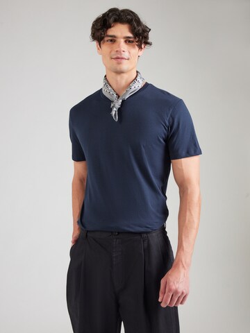 SELECTED Μπλουζάκι 'SLHDAN' σε μπλε: μπροστά