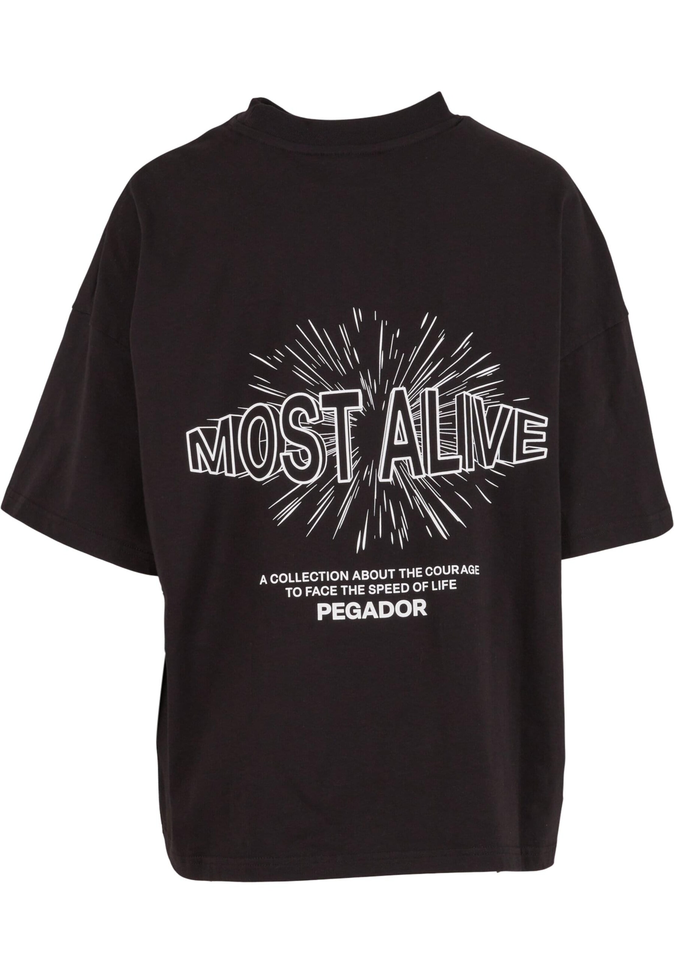 Maglietta 'Nisa' di Pegador in nero