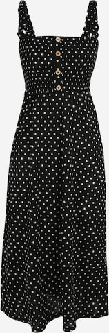 Only Petite فستان صيفي 'PELLA' بلون أسود: الأمام