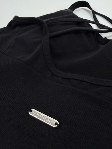 sminded® Classic Sports Bra 'Seamless Boost Bra' in Black