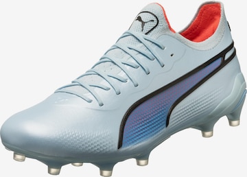 PUMA Soccer Cleats 'King Ultimate FG/AG' in Silver: front