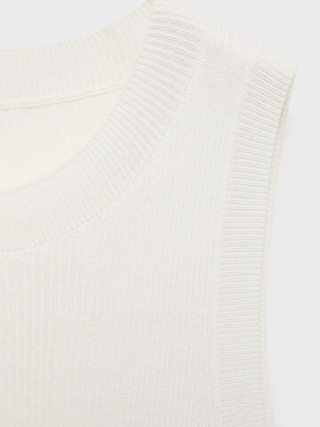Tops en tricot 'KARL' MANGO en blanc