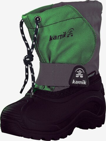 Kamik Boots 'Snowfox' in Green: front