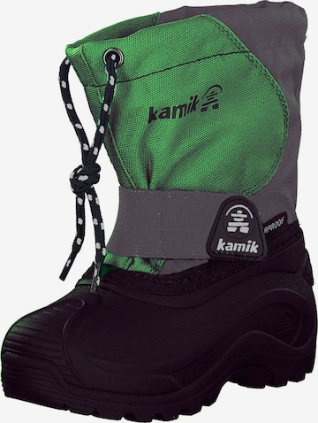 Kamik Boots 'Snowfox' in Green: front