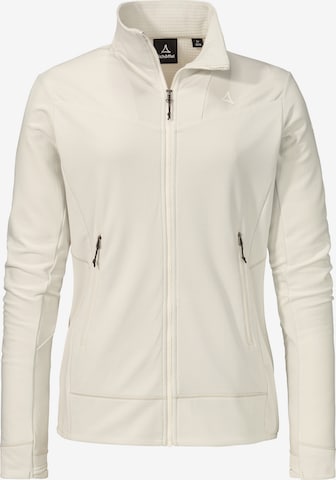 Schöffel Funktionsfleecejacke 'Blaueis' in Beige: Vorderseite