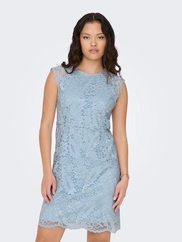 Robe 'ARZINA' ONLY en bleu : devant