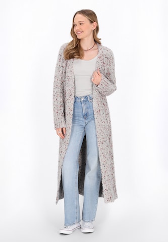 MYMO Gebreid vest in Lila: voorkant