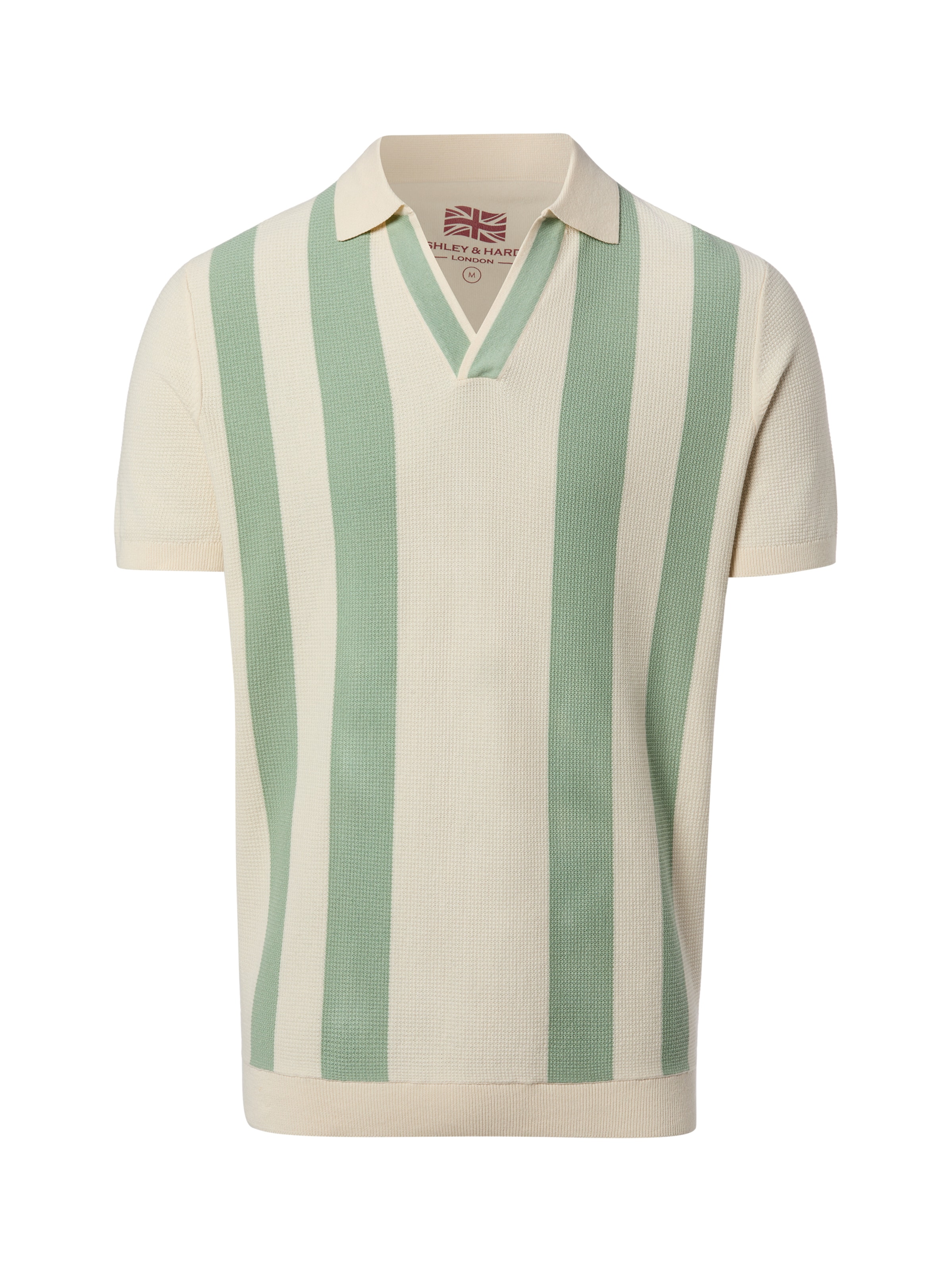 T-Shirt Finshley & Harding London en beige : devant