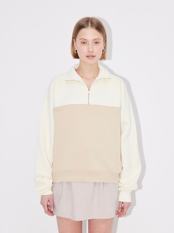 LeGer by Lena Gercke - Sudadera 'Dorothee' en beige: frente