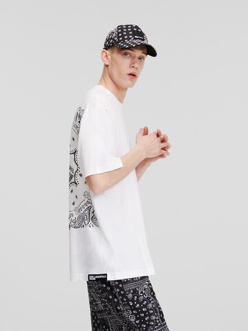 KARL LAGERFELD JEANS T-Shirt in Weiß