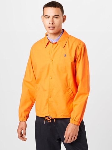 Polo Ralph Lauren Between-Season Jacket in Orange: front