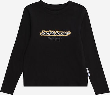 JACK & JONES MINI Shirt 'JORVestebro Newton' in Zwart: voorkant