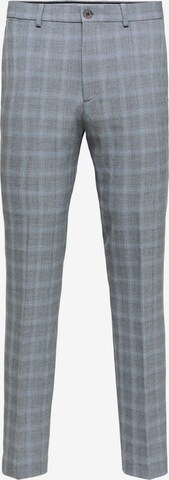 Coupe slim Pantalon 'Liam' SELECTED HOMME en gris : devant