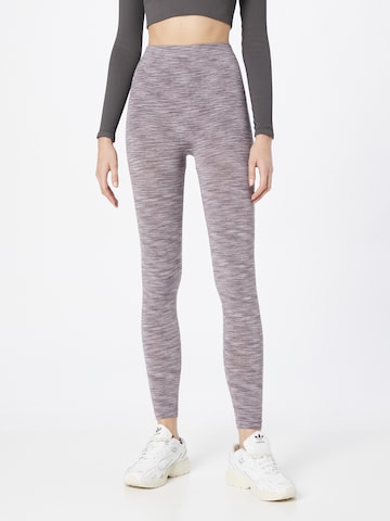 ENDURANCE Skinny Workout Pants 'Crina' in Grey: front