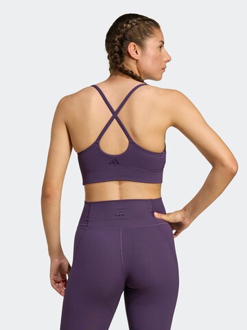 ADIDAS PERFORMANCE Bustier Sport bh 'ALL ME' in Lila
