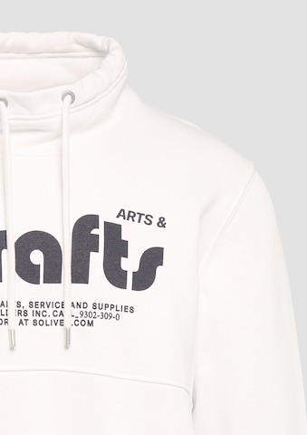 s.Oliver Sweatshirt in White