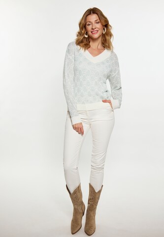 usha FESTIVAL Sweater in Blue