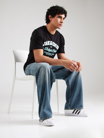 juoda JACK & JONES Marškinėliai