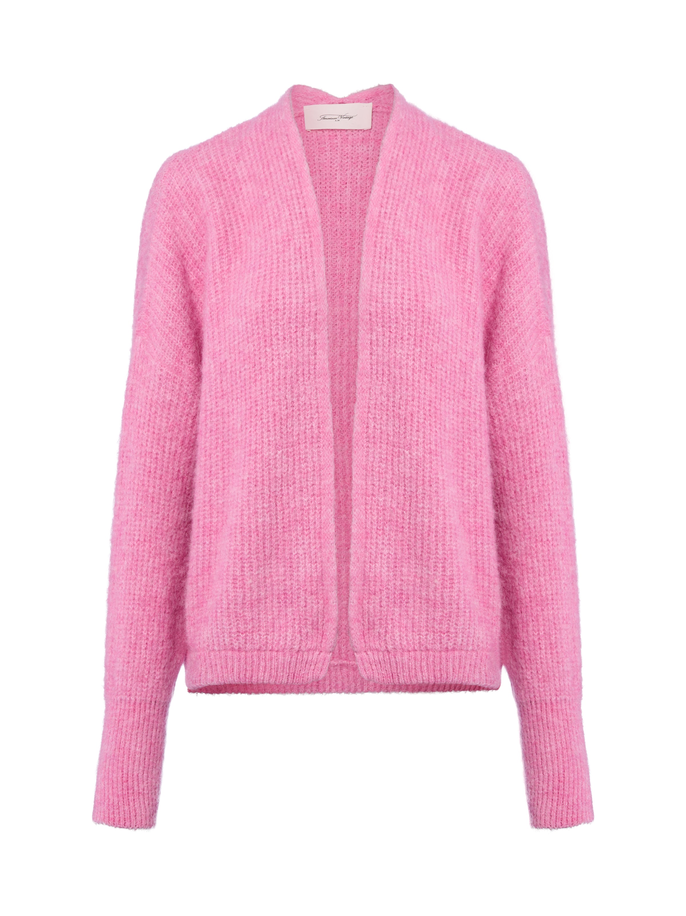 Cardigan AMERICAN VINTAGE en violet : devant